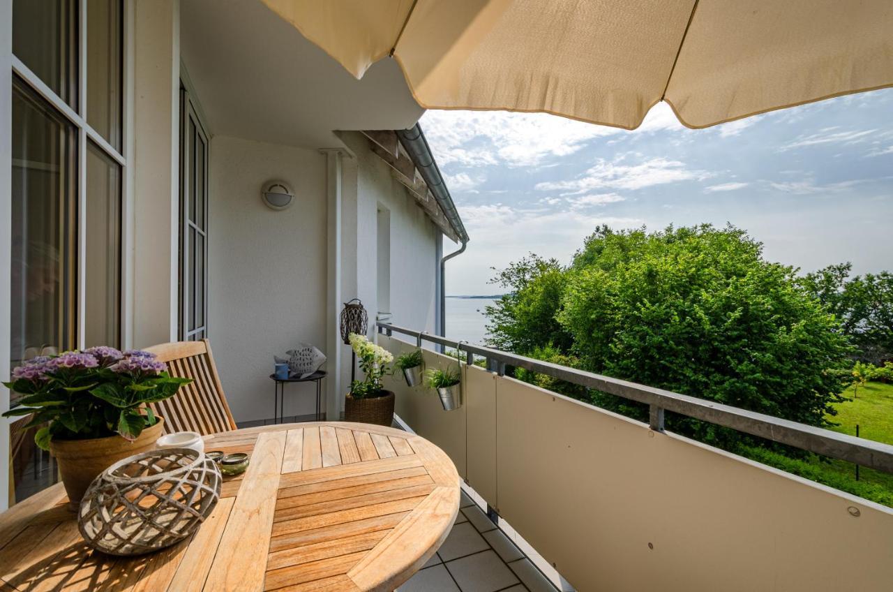 Ferienwohnung Hafenliebe, Villa Vilmblick Mit Meerblick เลาเทอร์บาค ภายนอก รูปภาพ