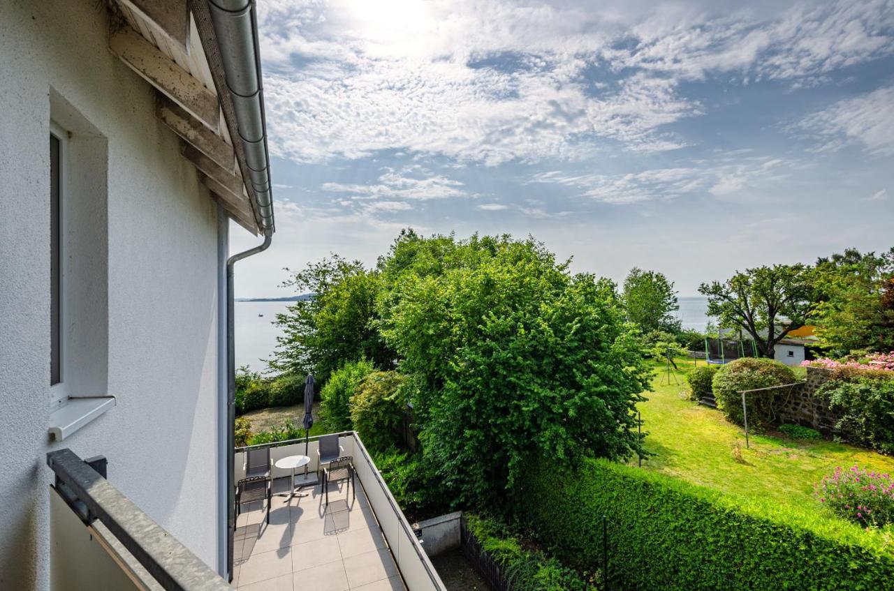 Ferienwohnung Hafenliebe, Villa Vilmblick Mit Meerblick เลาเทอร์บาค ภายนอก รูปภาพ