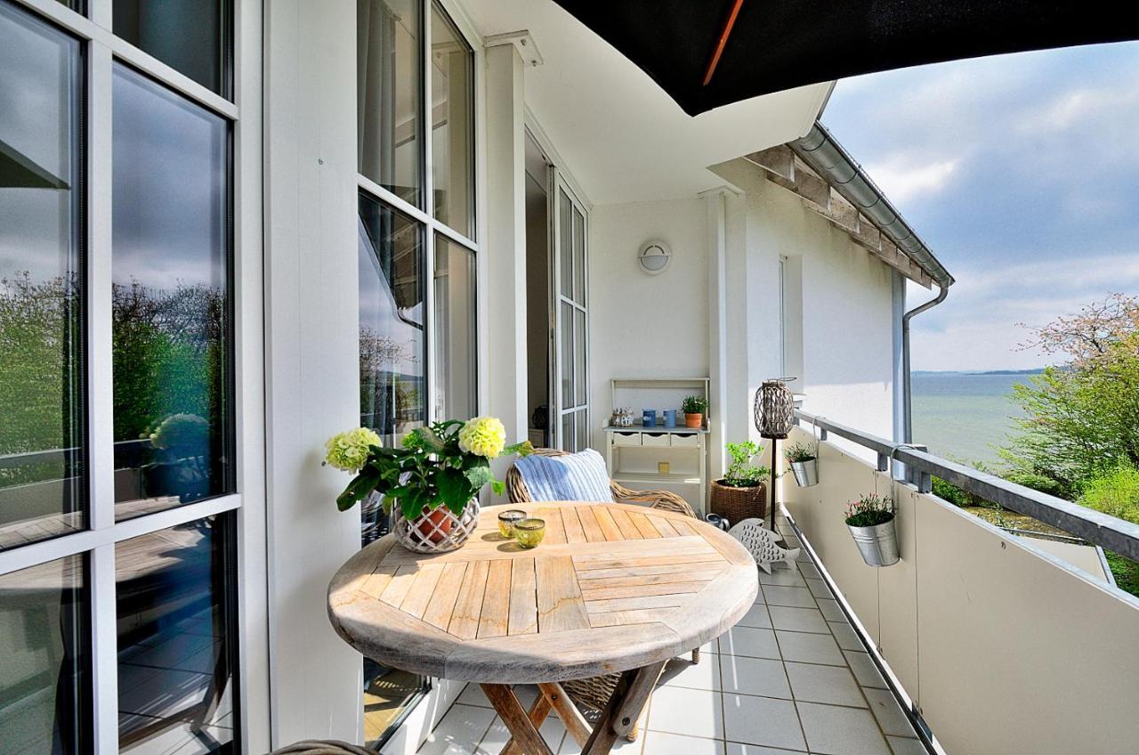 Ferienwohnung Hafenliebe, Villa Vilmblick Mit Meerblick เลาเทอร์บาค ภายนอก รูปภาพ